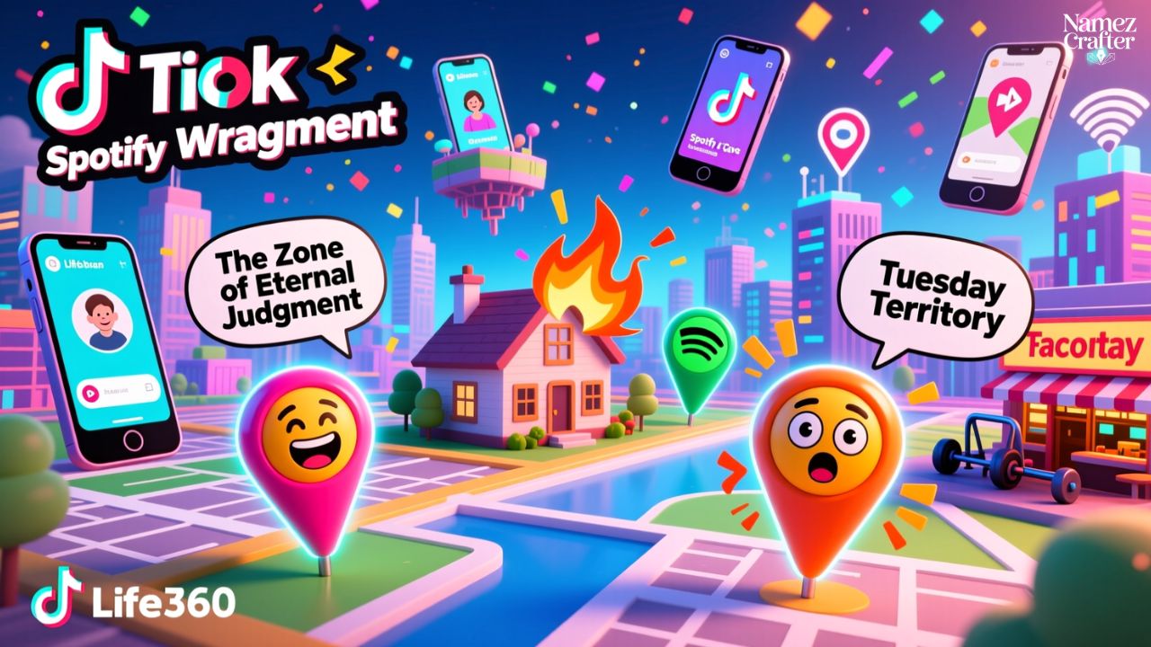 Funny Names for Places on Life360 TikTok