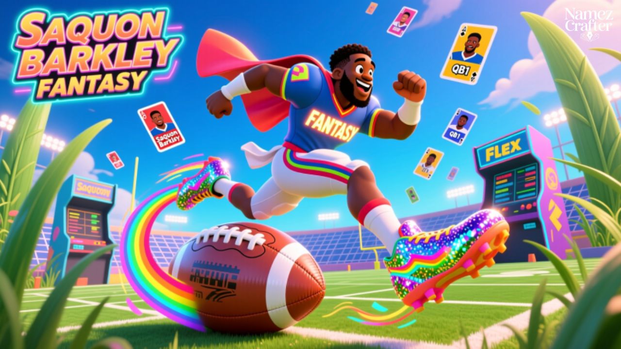 Funny Saquon Barkley Fantasy Names