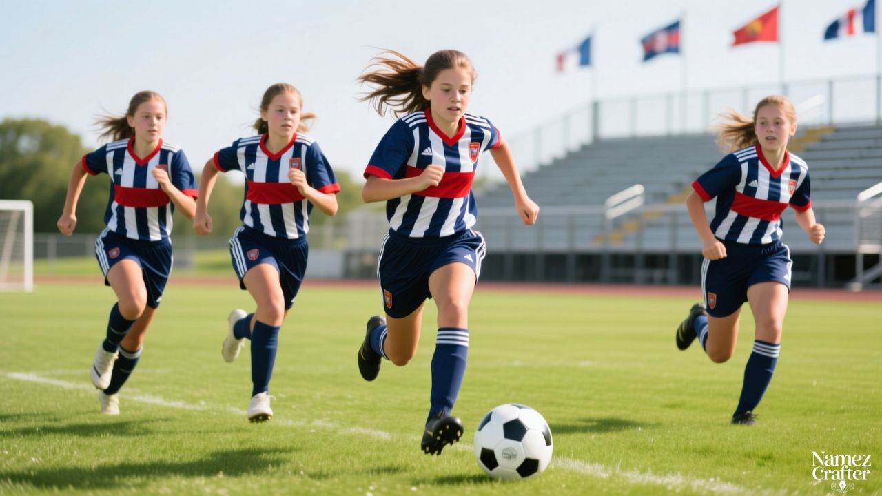 Girls Football Team Names