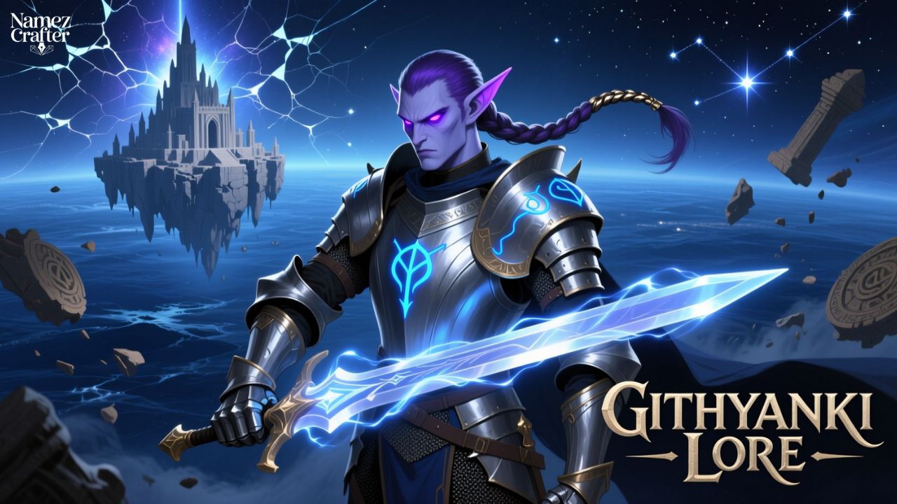 Githyanki Names Lore