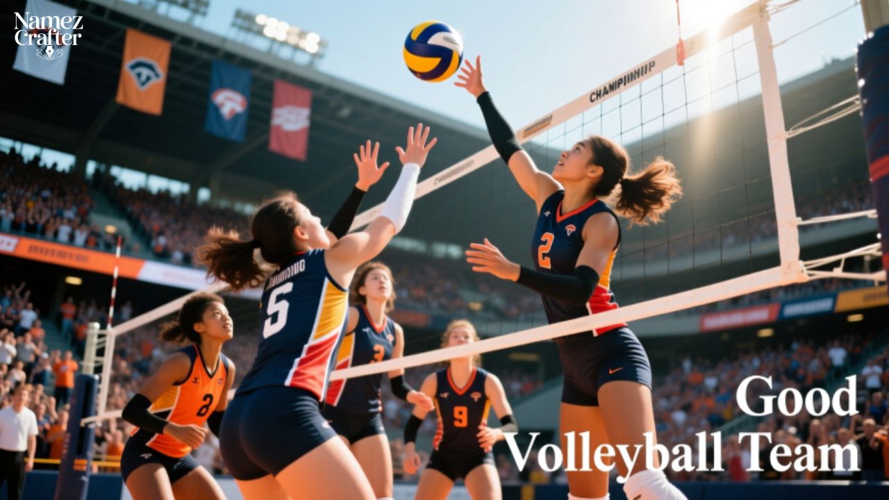 Good Volleyball Team Names