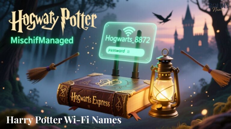 Harry Potter Wi-Fi Names