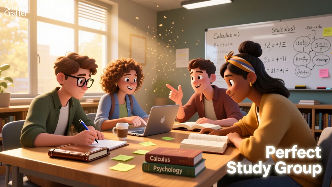 How to Choose the Perfect Study Group Name