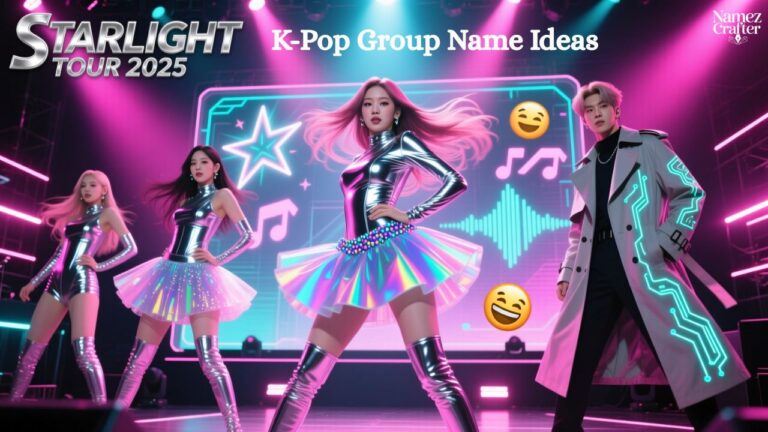 K-Pop Group Name Ideas