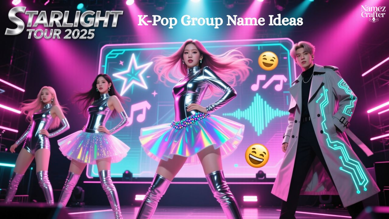 K-Pop Group Name Ideas