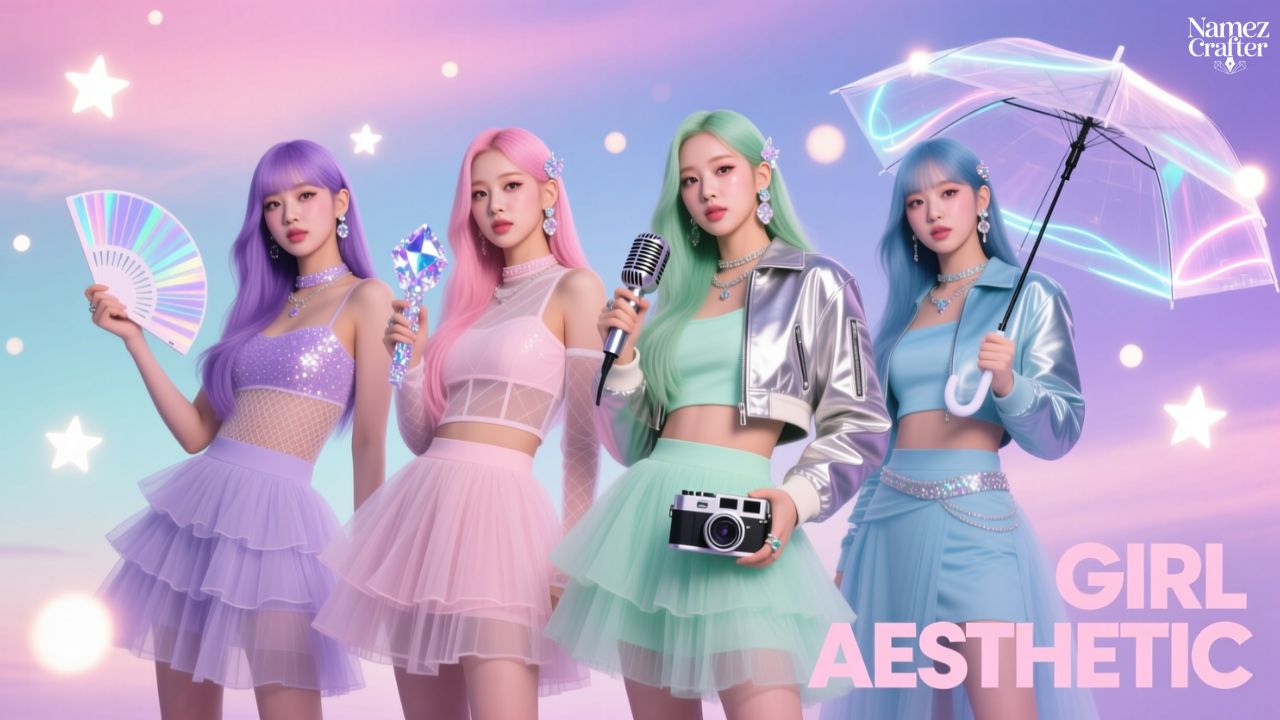 Kpop Group Names Ideas Girl Aesthetic