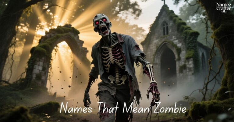 Names That Mean Zombie