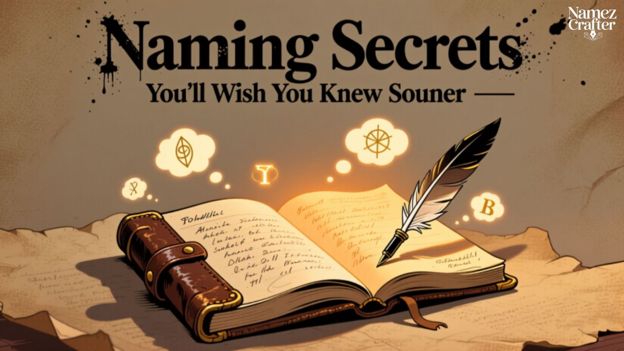 Naming Secrets You’ll Wish You Knew Sooner
