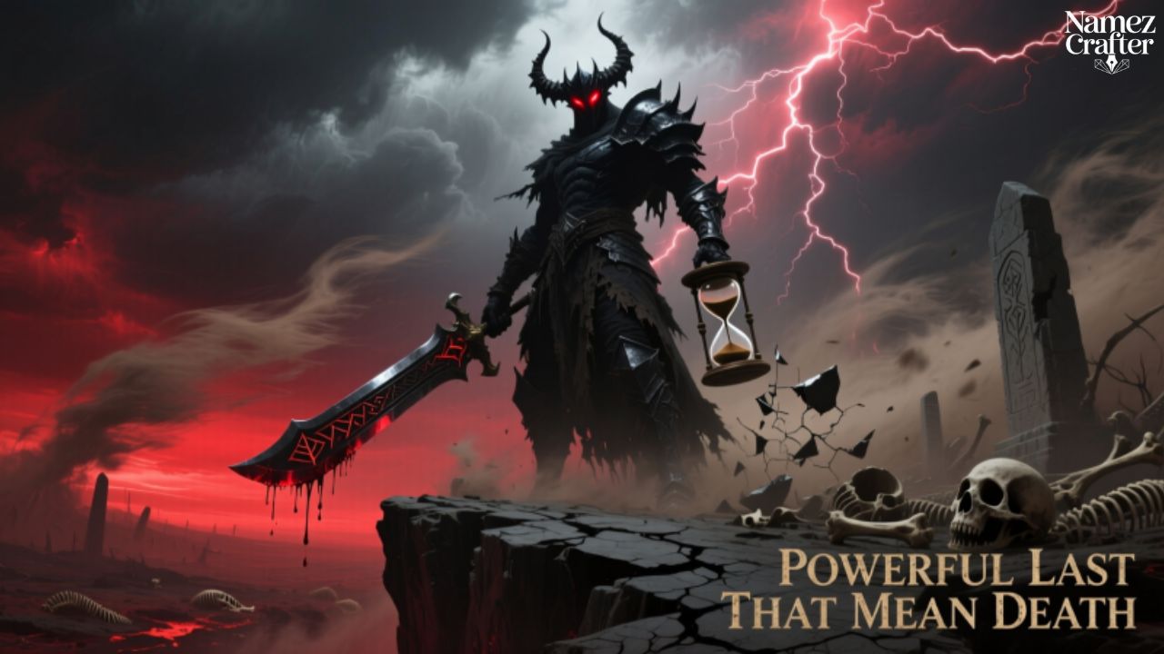 Powerful Last Names That Mean Death