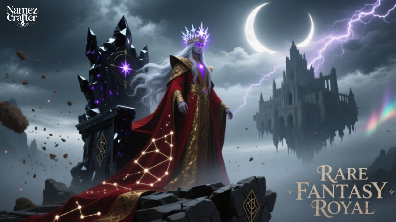 Rare Fantasy Royal Last Names