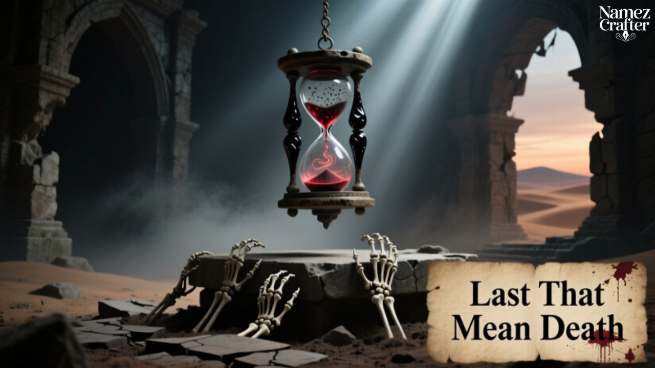 Rare Last Names That Mean Death