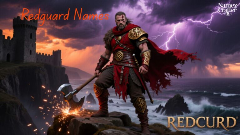Redguard Names