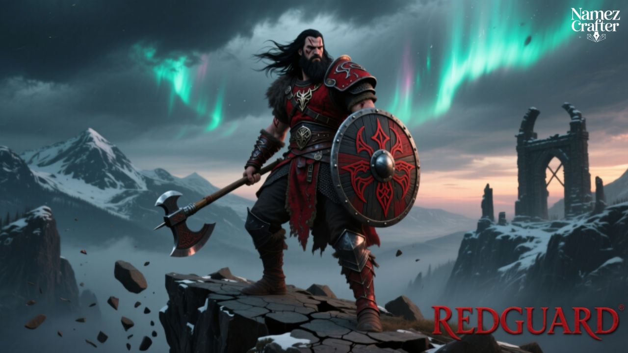 Skyrim Redguard Names