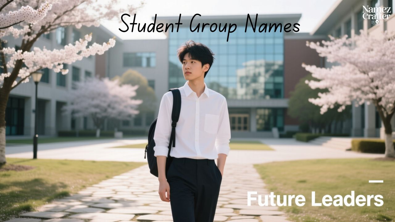 Student Group Names