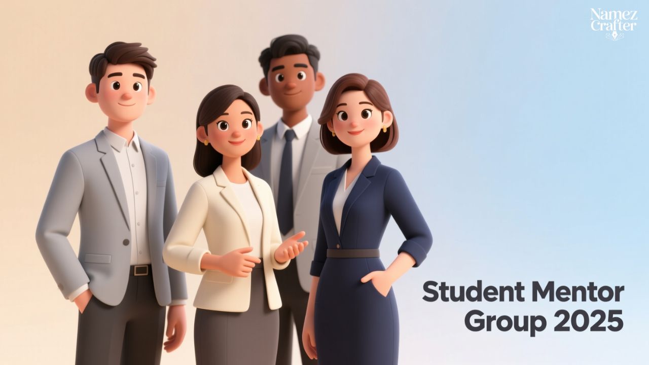 Student Mentor Group Names
