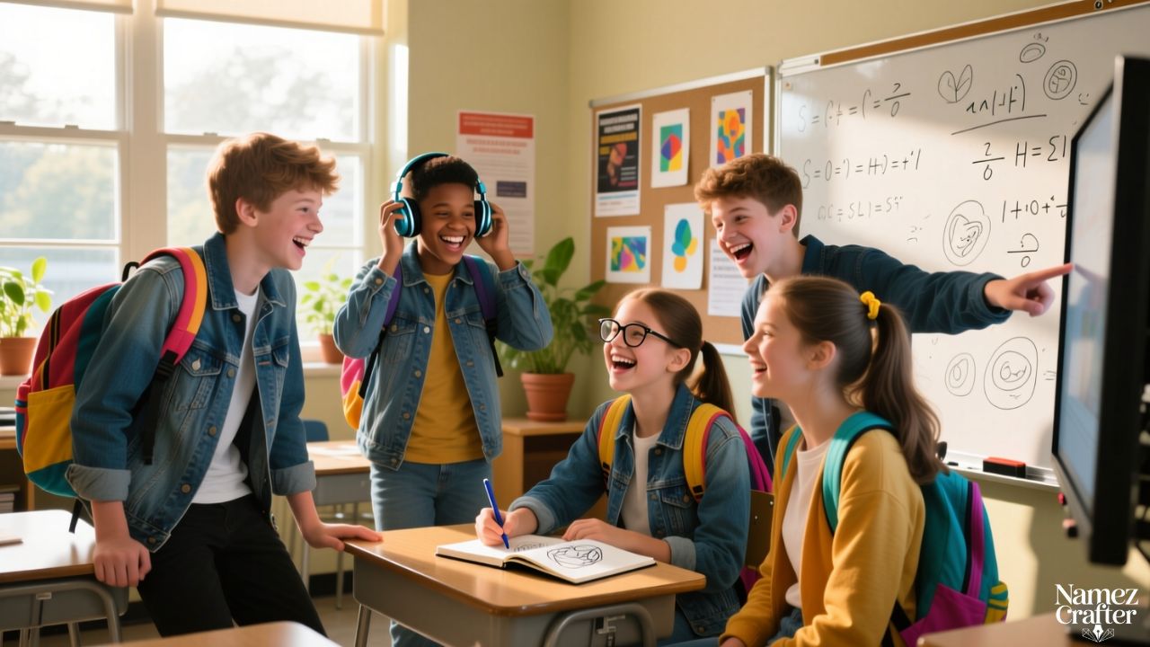 Students Group Names for School