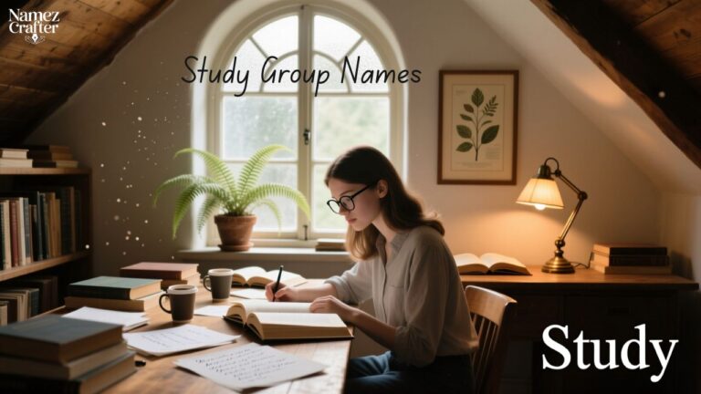Study Group Names