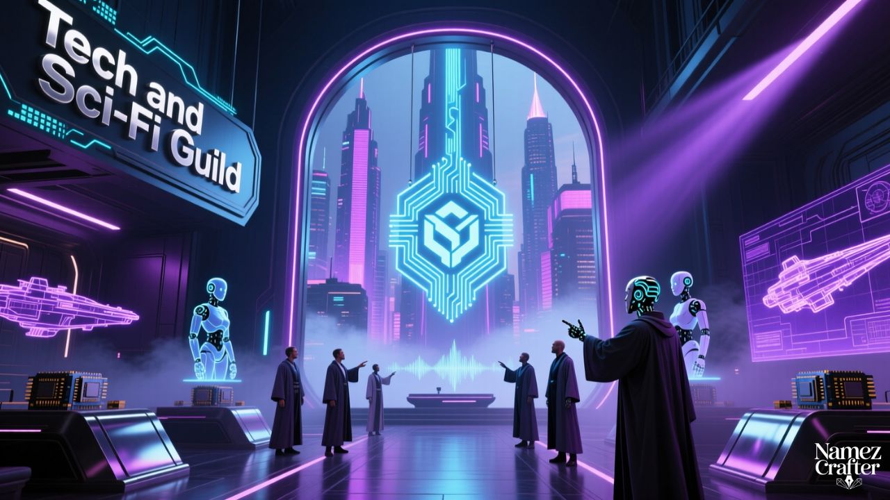 Tech and Sci-Fi Guild Names