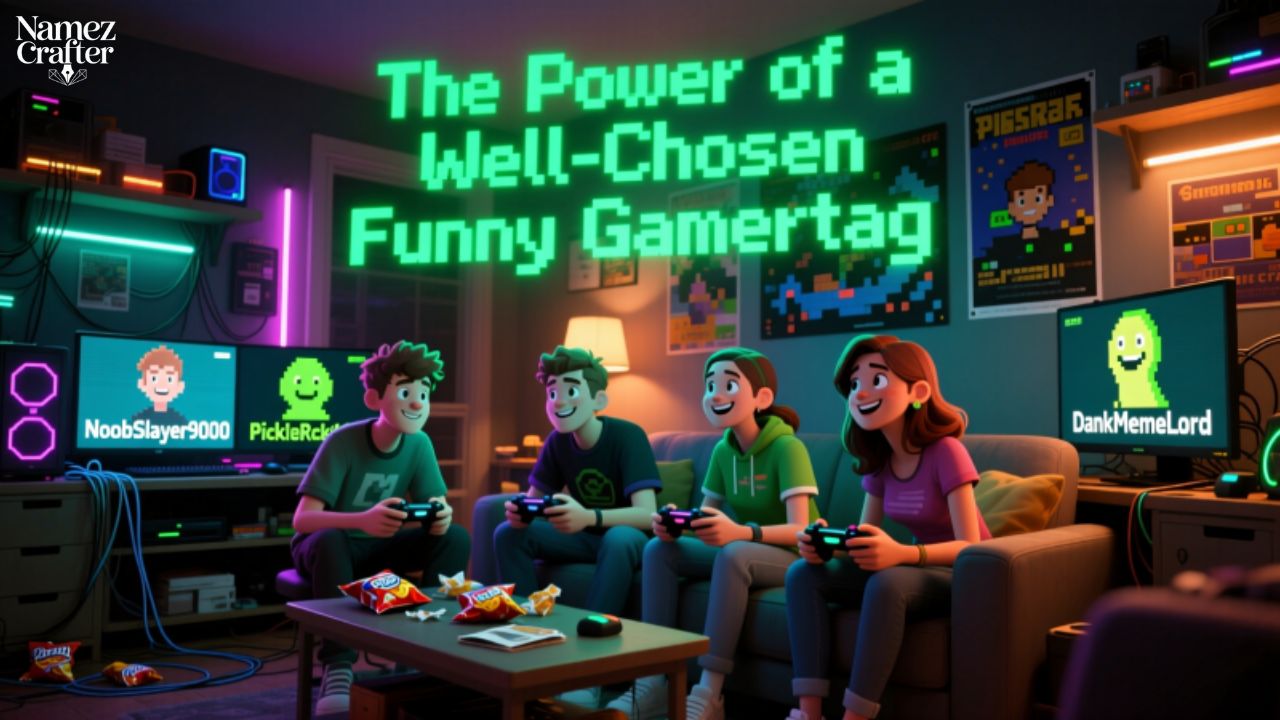The Power of a Well-Chosen Funny Gamertag