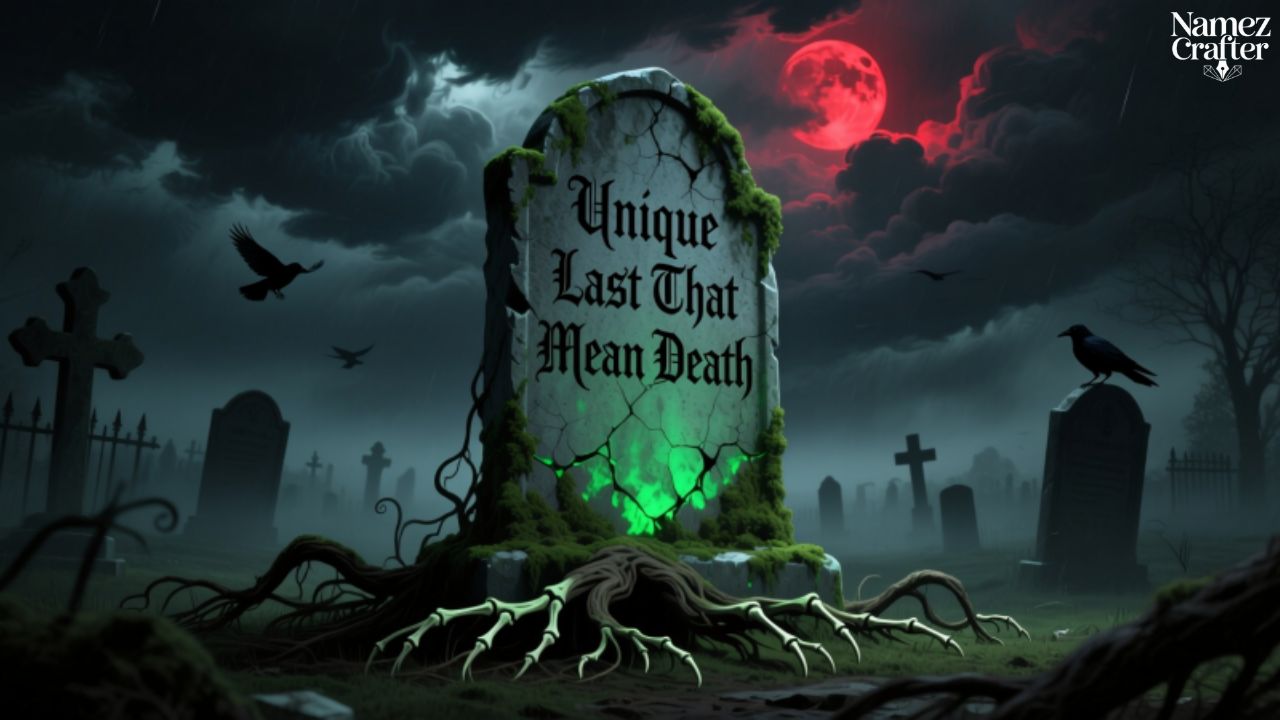 Unique Last Names That Mean Death