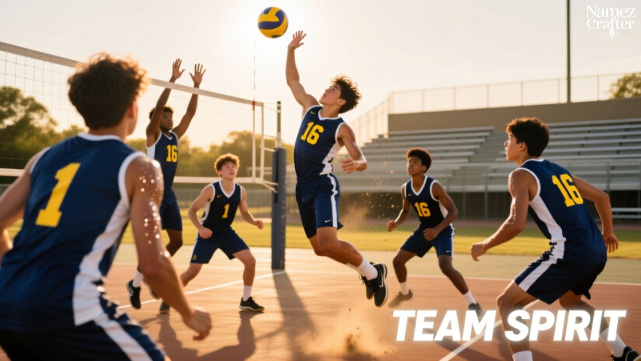Volleyball Team Names for Boys
