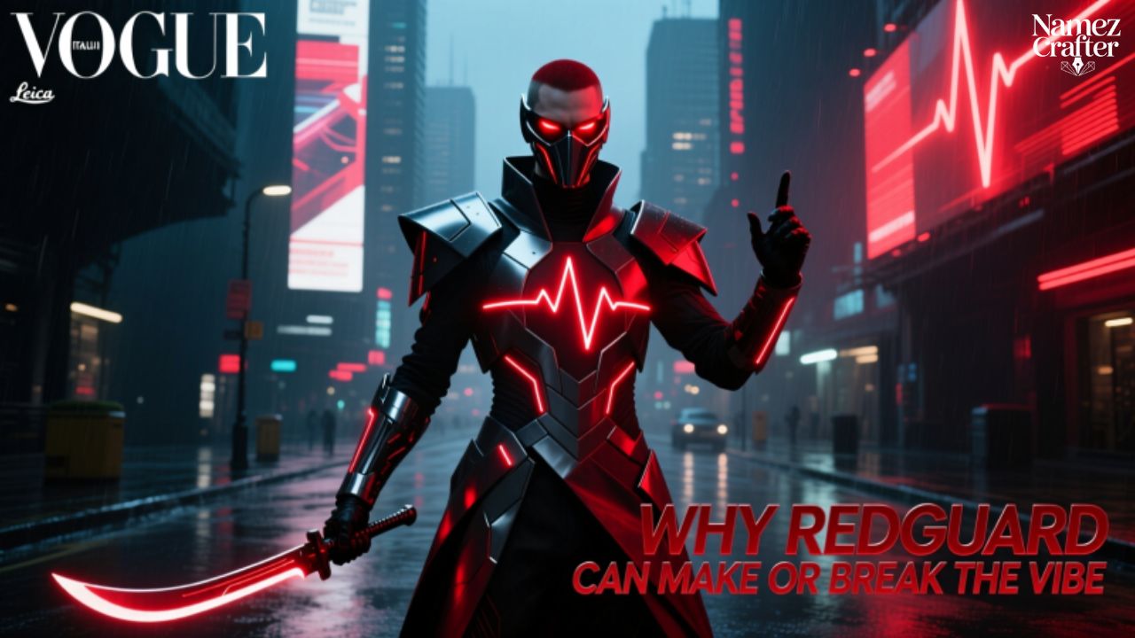 Why Redguard Names Can Make or Break the Vibe