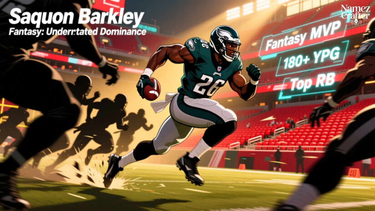 Why Saquon Barkley Fantasy Names Deserve Extra Attention