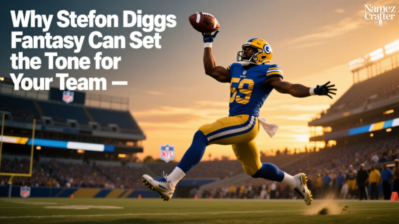 Why Stefon Diggs Fantasy Names Can Set the Tone for Your Team