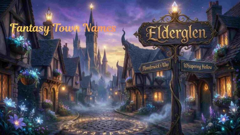 Fantasy Town Names