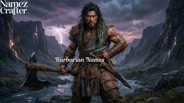 Barbarian Names