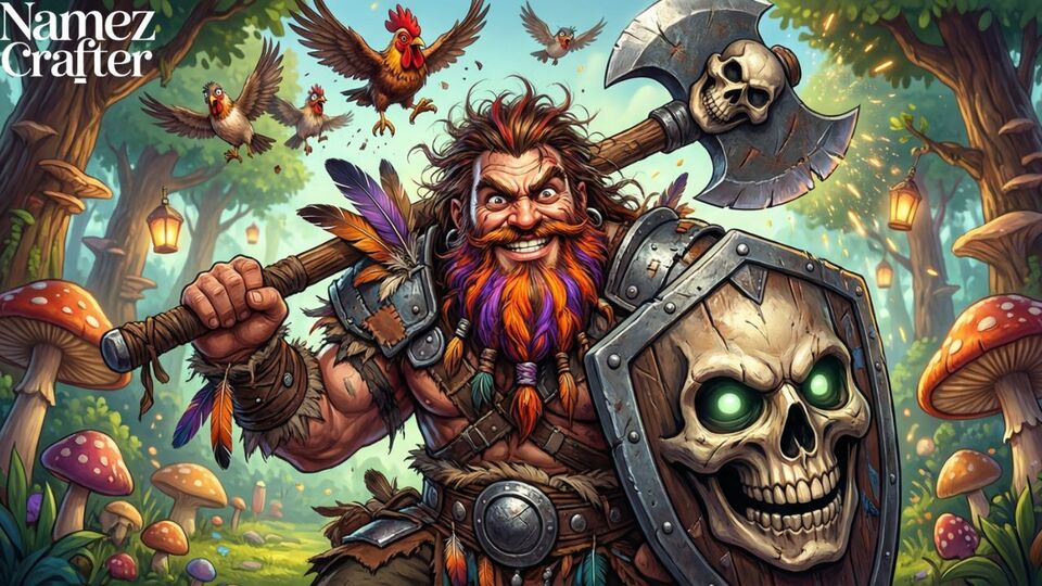 Funny Barbarian Names