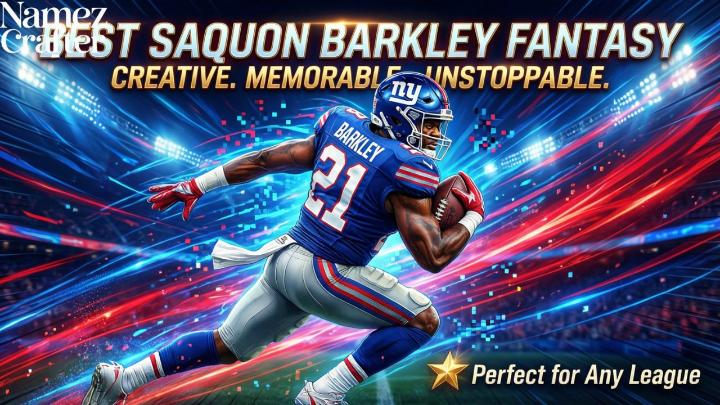 Best Saquon Barkley Fantasy Names
