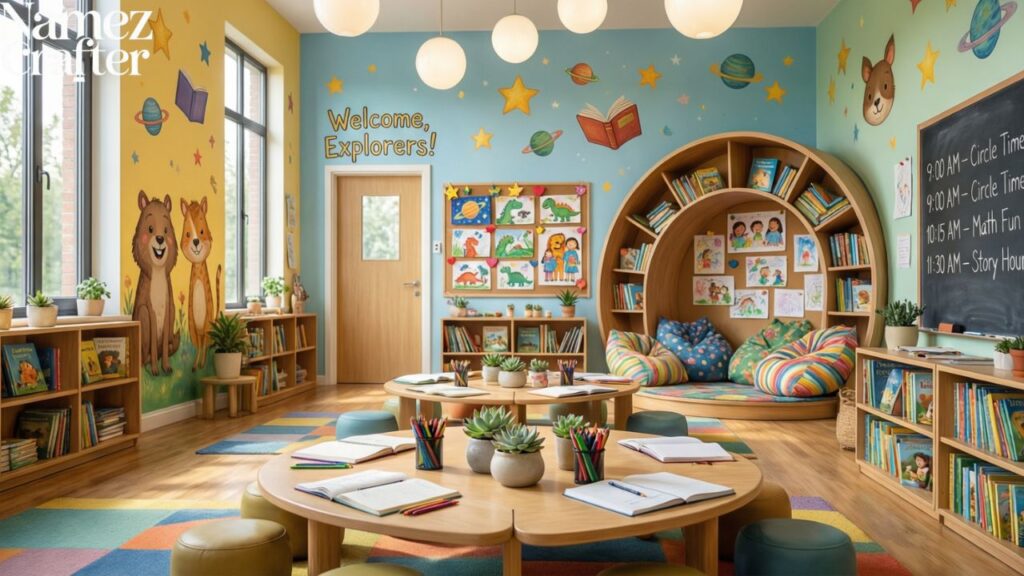 Classroom names for Primary School