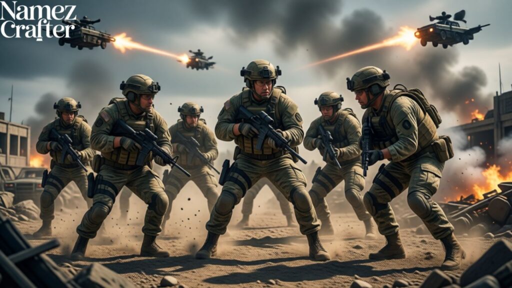 Cool Military Team Names