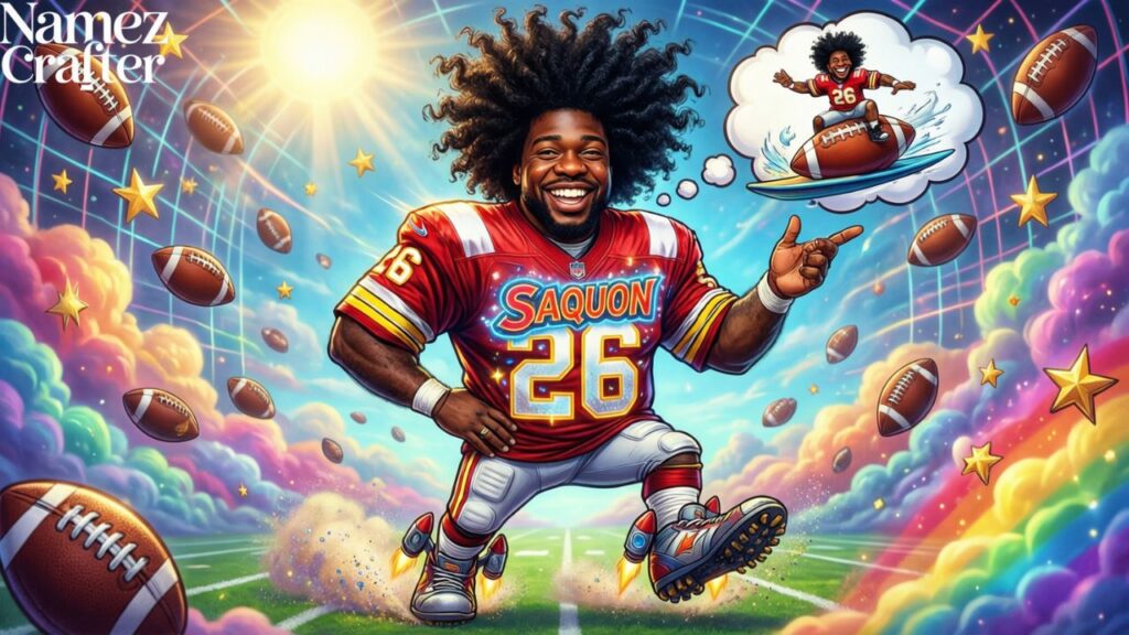 Funny Saquon Barkley Fantasy Names