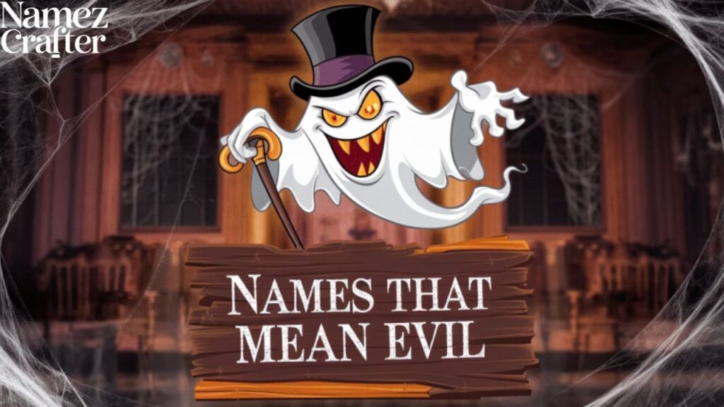 Last Names That Mean Evil