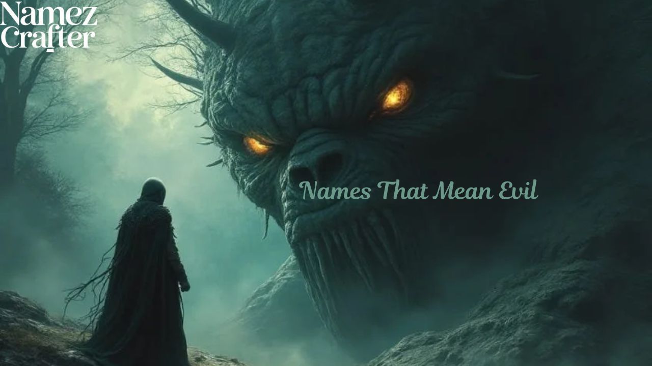 Names That Mean Evil