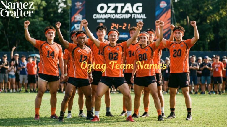 Oztag Team Names