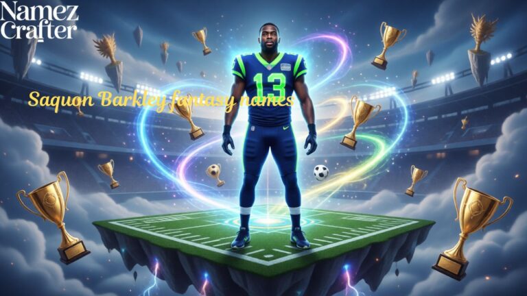 Saquon Barkley fantasy names