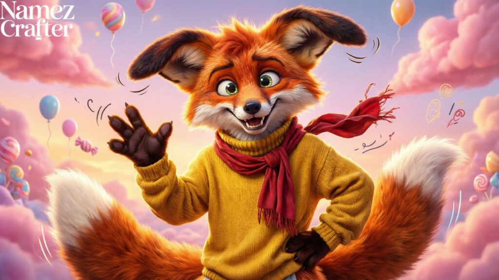 Silly Fursona Names