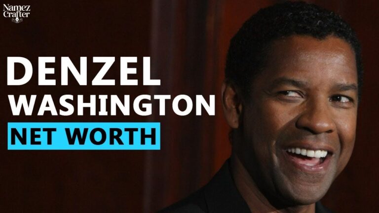 Denzel Washington Net Worth